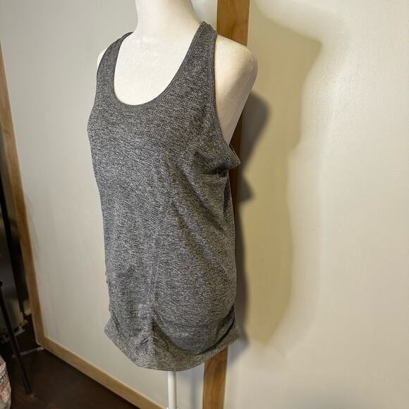 Athleta gray Fastest Track racerback tank top size L - Picture 3 of 9
